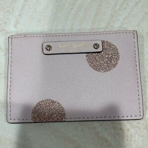 Kate spade pink card holder